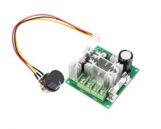 DC Motor Governor PWM Variable Speed Control Switch 6V-90V 15A - View 1
