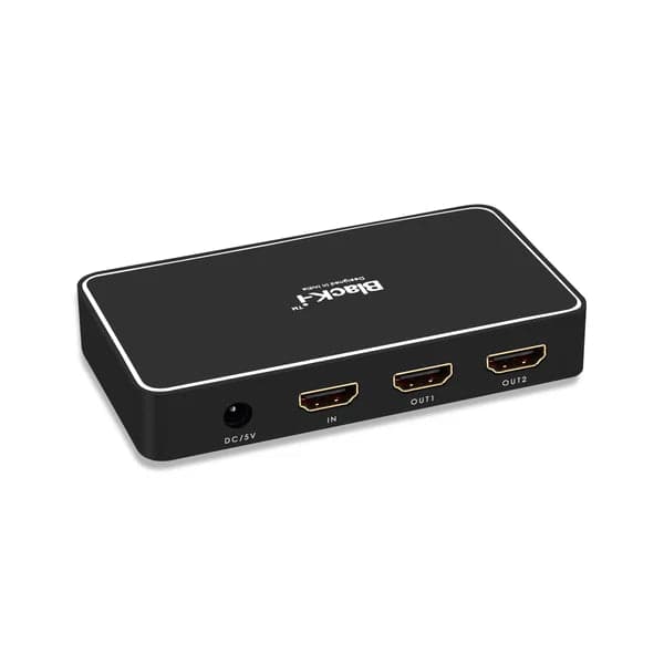 Black-i HDMI 4k Splitter - 1 Input 2 Output - View 1