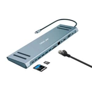 Ant Esports AEC1310 13-In-1 USB Type C Docking Station With HDMI And VGA Port - View 1