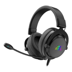 Ant Esports H800 RGB 7.1 Surround Sound Gaming Headset – Black - View 1