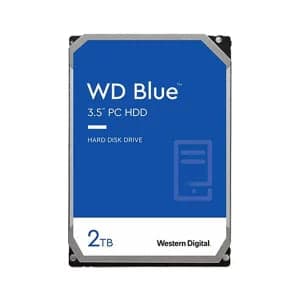 WD 2TB 7200 RPM Blue SATA Internal Desktop Hard Drive - View 1