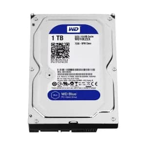 Western Digital Blue 1TB 7200 RPM SATA Internal Desktop Hard Drive - View 1