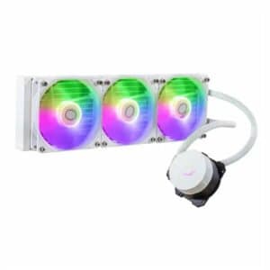 Cooler Master MasterLiquid 360L Core White 360mm ARGB CPU Liquid Cooler - View 1