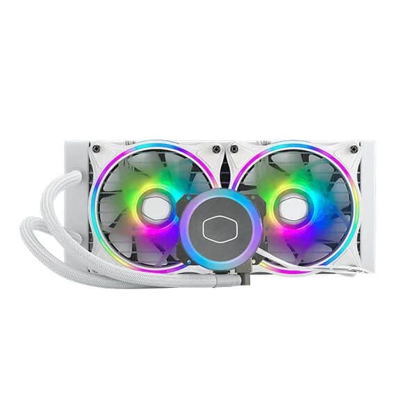 Cooler Master Masterliquid ML240 Illusion White CPU Liquid Cooler - View 1