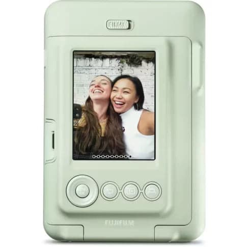 Fujifilm INSTAX Mini Liplay Hybrid Instant Camera (Matcha Green) - View 2