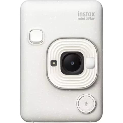 Fujifilm INSTAX Mini Liplay Hybrid Instant Camera (Misty White) - View 3