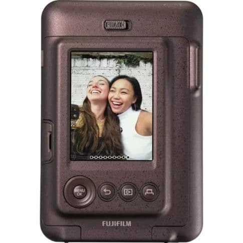 Fujifilm INSTAX Mini Liplay Hybrid Instant Camera (Deep Bronze) - View 2