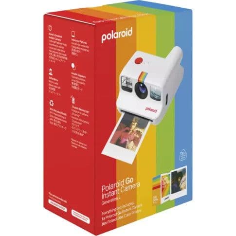 Polaroid Go Generation 2 Instant Film Camera Everything Box (White) with Film Bundle (16 Photos Included) - View 2