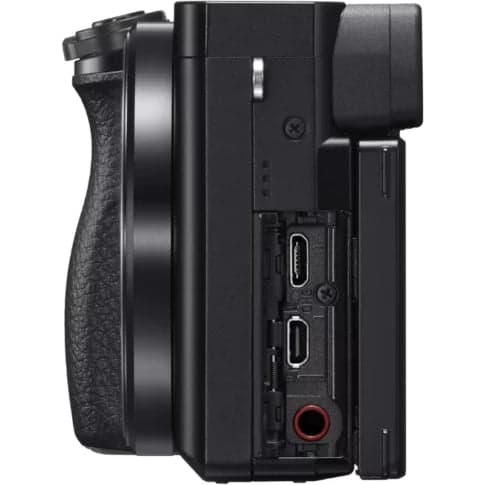 Sony Alpha ILCE 6100Y 24.2 MP Mirrorless Digital SLR Camera with 16-50mm and 55-210mm Power Zoom Lens Kit - View 3