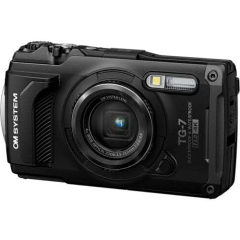 OM SYSTEM Tough TG-7 Digital Camera (Black) - View 2