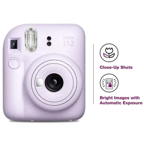FUJIFILM Instax Mini 12 Moments Box – Lilac Purple - View 1