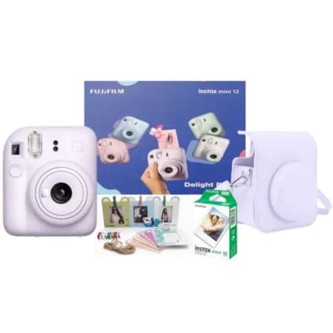 Fujifilm Instax Mini 12 Delight Box (Purple) - View 1