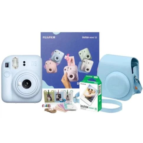 Fujifilm Instax Mini 12 Delight Box (Pastel Blue) - View 1