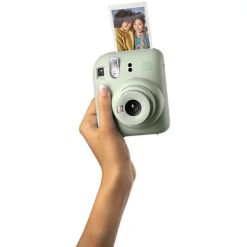 FUJIFILM INSTAX MINI 12 Instant Film Camera (Mint Green) - View 2