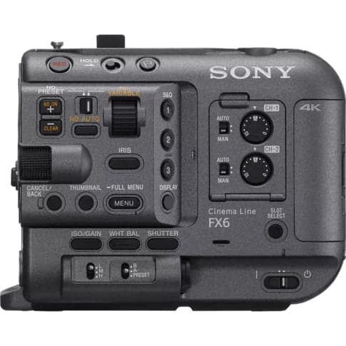 Sony FX6 Full-Frame Cinema Camera (Body Only) - View 1