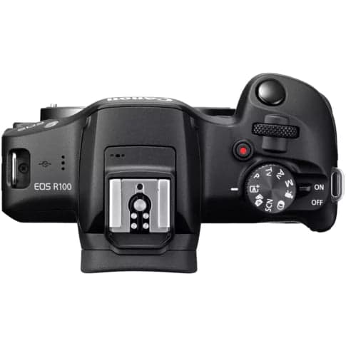 Canon EOS R100 Mirrorless Camera with 18-45mm Lens - View 2