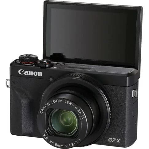 Canon PowerShot G7 X Mark III Digital Camera (Black) - View 3