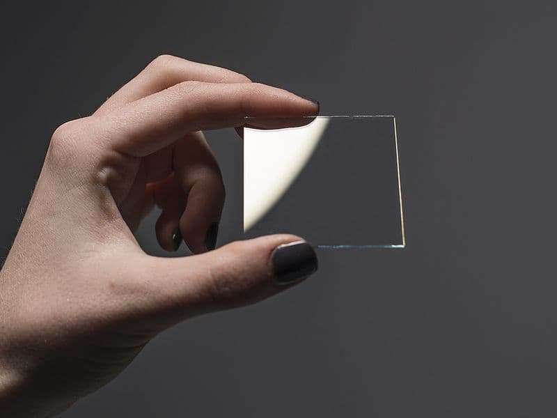ITO (Indium Tin Oxide) Coated Glass - 50mm x 50mm - View 1