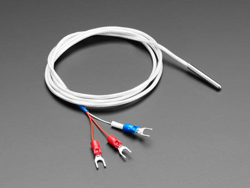 Platinum RTD Sensor - PT100 - 3 Wire - View 1