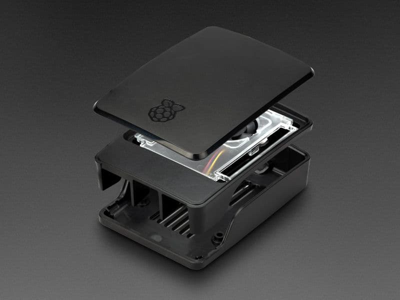 Raspberry Pi 5 Official Case with Fan - View 2