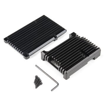 Aluminum Heatsink Case for Raspberry Pi 4 - View 1