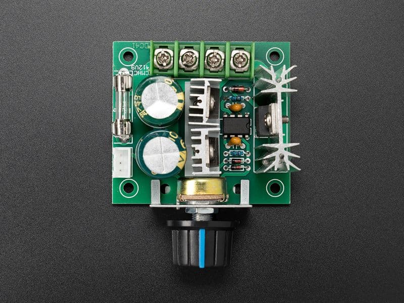 12V to 40V 10A DC Motor PWM Speed Controller Switch Governor - View 1