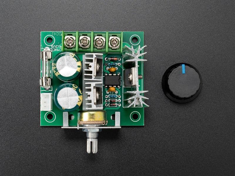 12V to 40V 10A DC Motor PWM Speed Controller Switch Governor - View 2