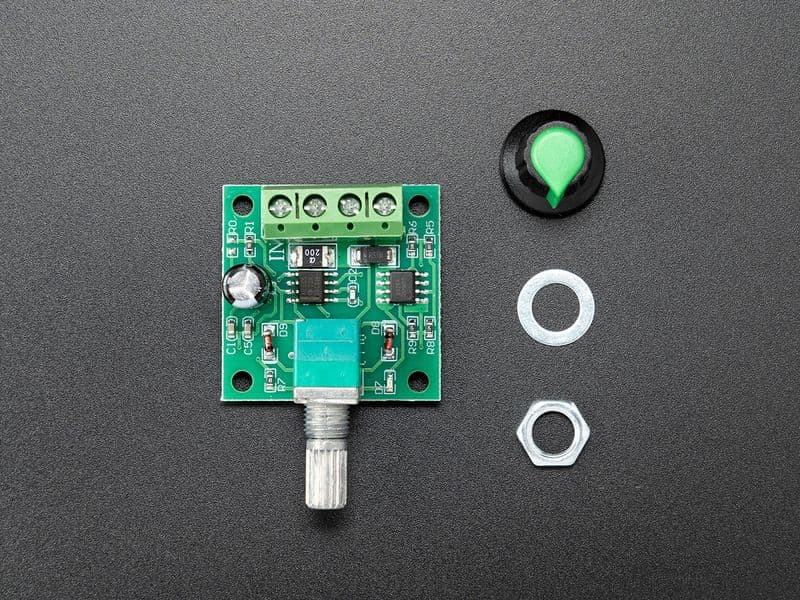 DC Motor PWM Speed Controller for 1.8V 3V 5V 6V 12V at 2A - View 1