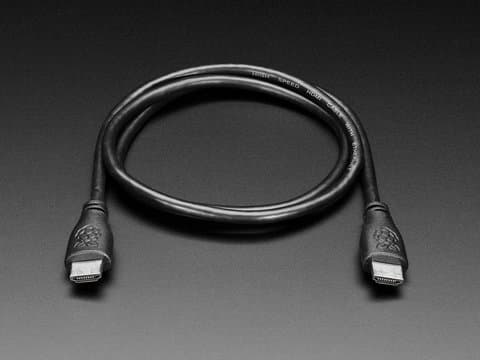 Raspberry Pi Standard HDMI Cable 1 meter - View 1