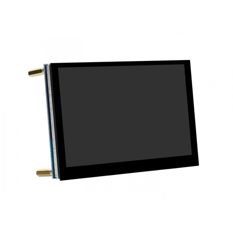 Waveshare 5inch Capacitive Touch 800x480 DSI Display for Raspberry Pi 4/5 - View 1