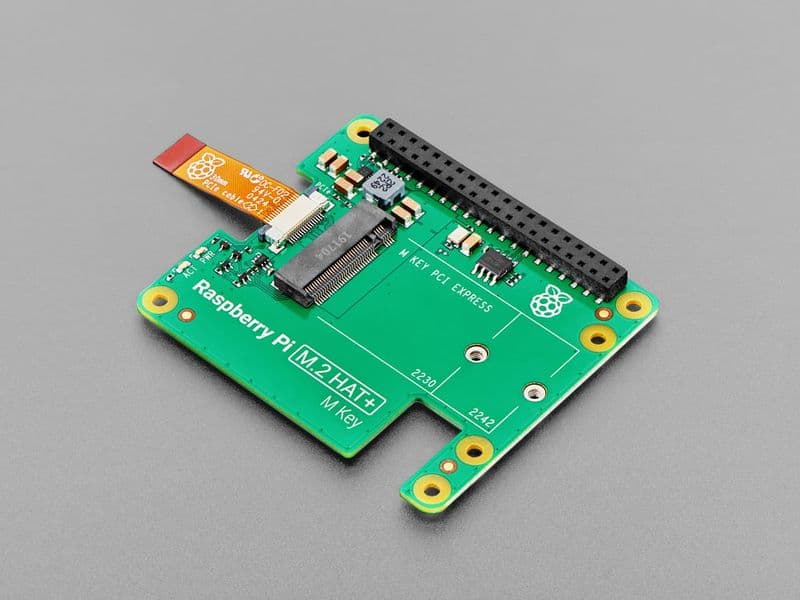 Raspberry Pi M.2 Hat+ for Pi 5 - View 2
