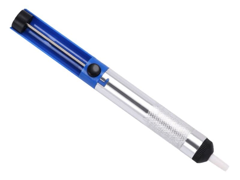 Desoldering Pump with Aluminium and Plastic Casing - View 1