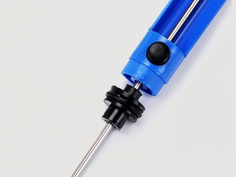 Desoldering Pump with Aluminium and Plastic Casing - View 2