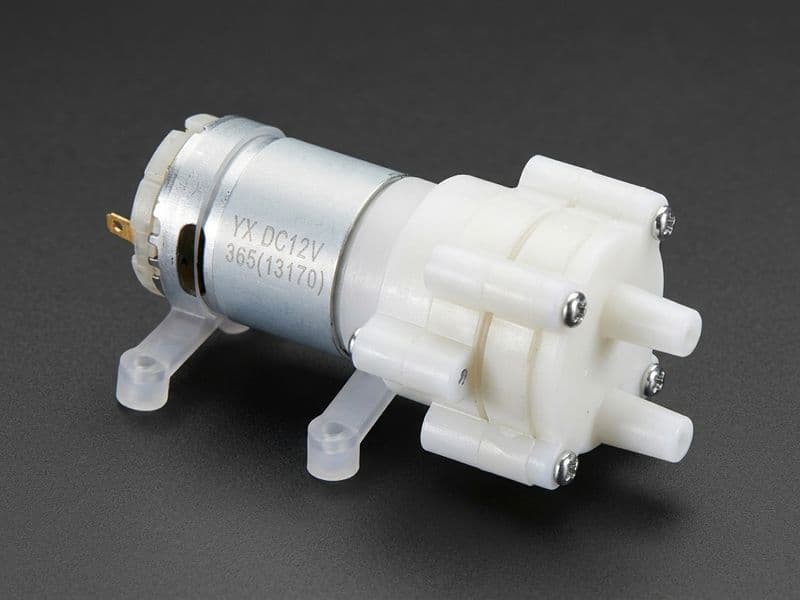 R365 6-12V DC Mini Diaphragm Pump - View 1