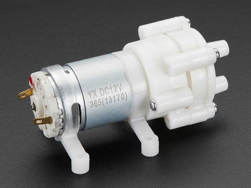 R365 6-12V DC Mini Diaphragm Pump - View 2