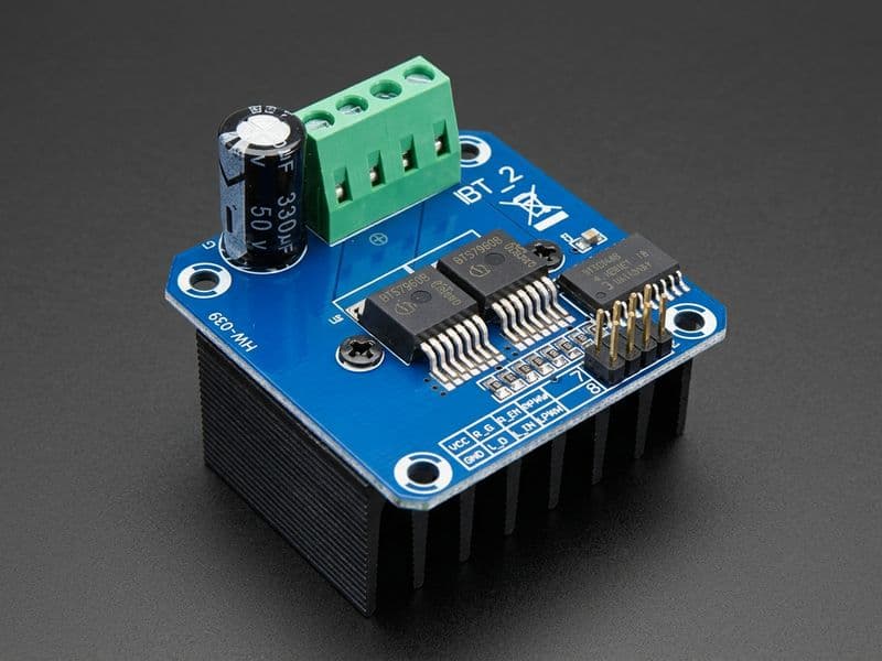 BTS7960 43A H-Bridge Motor Driver - View 1