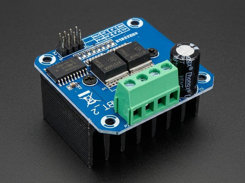BTS7960 43A H-Bridge Motor Driver - View 2