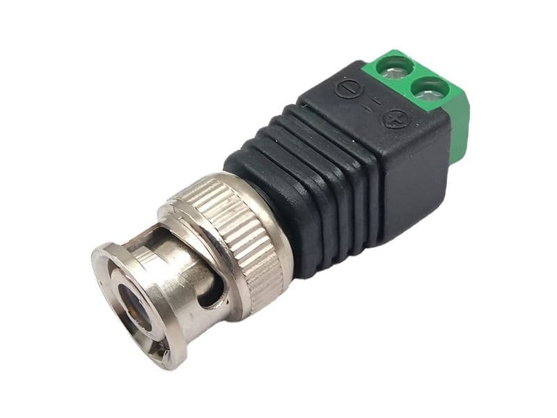BNC Male Plug / Female Jack with Terminal Block - View 2