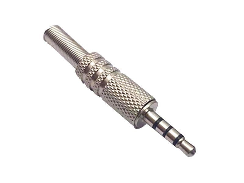 3.5mm 4-Pole (TRRS) Stereo Audio Plug - View 1