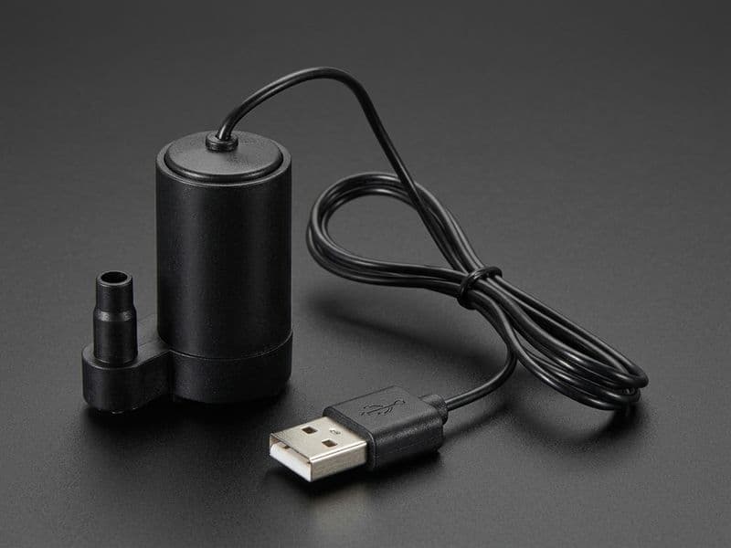 Mini Vertical Submersible Pump - 3V to 5V DC - View 3