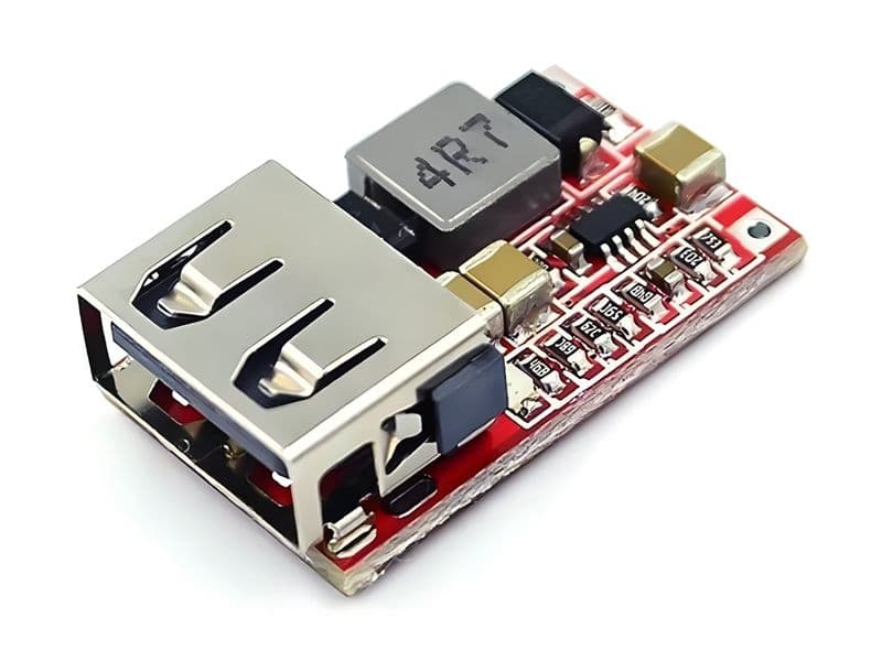 DC 6-24V to 5V 3A Step Down Buck Converter Module with USB - View 2