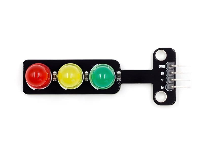 5mm LED Traffic Signal Light Indicator Module - View 1