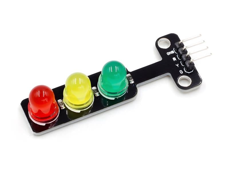 5mm LED Traffic Signal Light Indicator Module - View 2