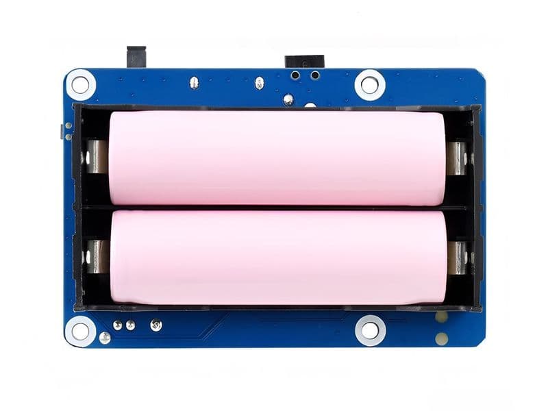 UPS HAT (B) for Raspberry Pi, Supports 18650 Li-Ion Battery - View 2