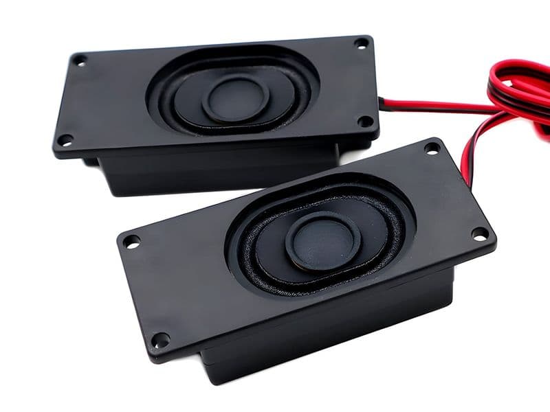 3070 Stereo / Mono 8 ohm 3W Cavity Speaker Set - View 1