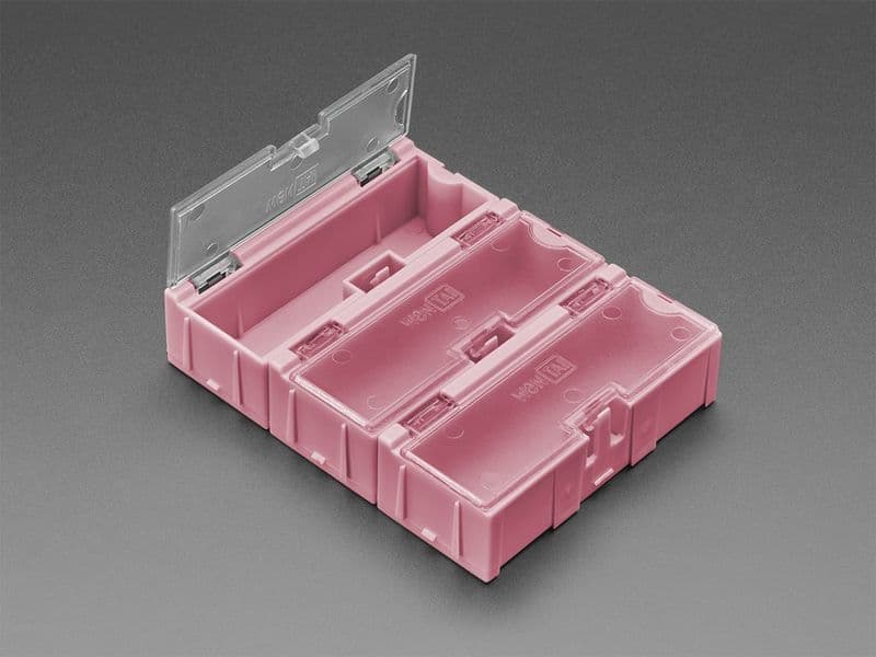Small Modular Snap Boxes for Components Storage - Pack of 3 - View 2