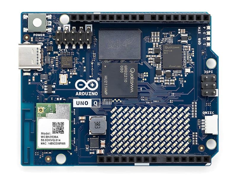 Arduino UNO Q Development Board with Qualcomm QRB2210 Processor - View 1