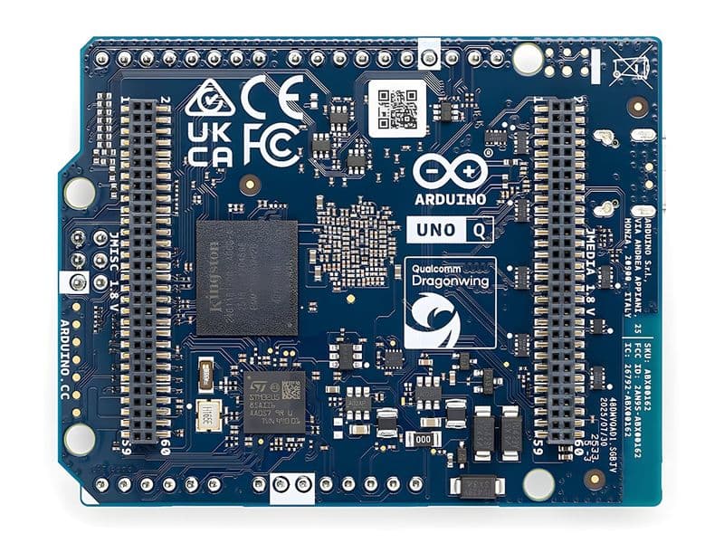 Arduino UNO Q Development Board with Qualcomm QRB2210 Processor - View 2