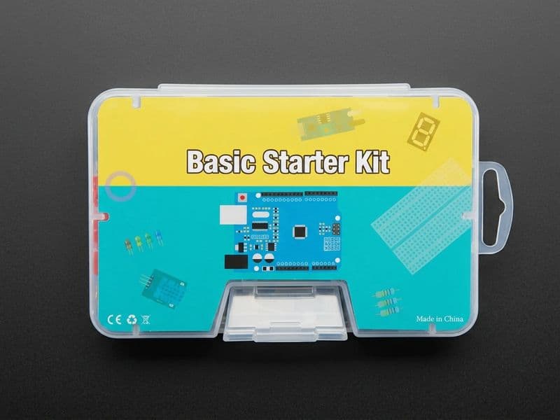 UNO R3 Basic Starter Kit with Sensors & Breadboard - View 1