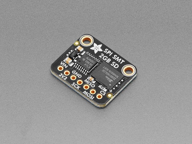Adafruit XTSD SPI Flash SD Card - 2GB - View 3